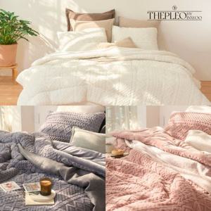 [TV상품](균일가) 더플레오 니트극세사 베딩세트 (SK)