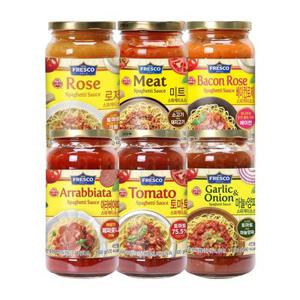 [APP전용] [오뚜기] 프레스코 스파게티소스 6종 2개+3개(총 5개) 골라담기