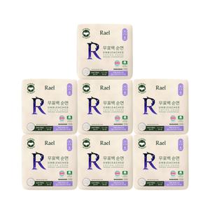 [라엘X나린맘] 무표백 순면커버 입는오버나이트 6개입 (M/L) 7팩