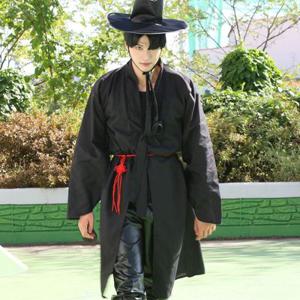 프리미엄 저승사자 두루마기 의상 + 도포끈 세트