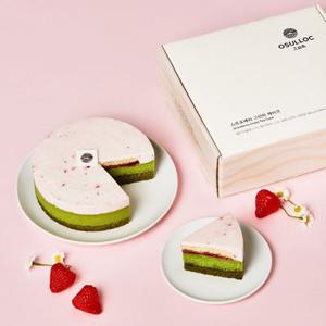 [APP전용] 오설록 스트로베리 그린티 케이크
