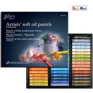문교 프리미엄 소프트 오일파스텔 48색  MOPV-48