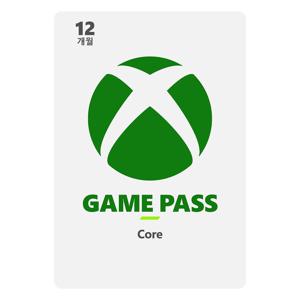 Xbox 게임패스 코어 12개월 이용권 / 한국전용 - xbox Digital Code