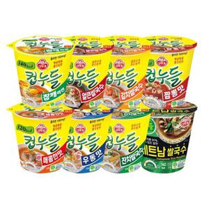 [오뚜기] 컵누들 8종 12개+12개(총 24개) 골라담기