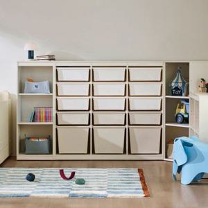 [희망일배송] 한샘 샘키즈 수납장 1305 크림오트밀