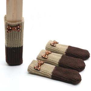 의자 다리 발커브 소음방지 리본 양말 4P