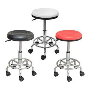 빵스툴 이동형 높낮이조절 업소용 미용실 네일샵 병원 바퀴 보조 간이의자