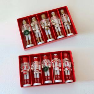 호두까기인형 병정 크리스마스 너트크래커 오너먼트 세트