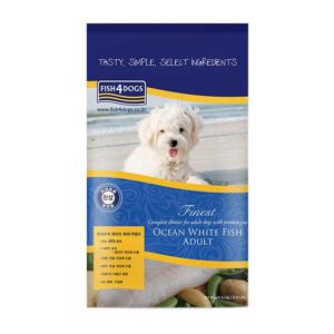 강아지 눈물 자국 개선 사료 화이트피쉬 어덜트 6.3kg