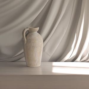 테라코타 토분 대형 화기 오브제 화병 꽃병 - 저그(롱)