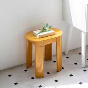 [리퍼] 하나 스툴 화장대 보조의자 플라스틱 빈티지 카페 인테리어 디자인 컬러 의자