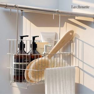 욕실 공중부양 수건 걸이 선반 걸이형 철제 바스켓 욕실 용품 수납 행거