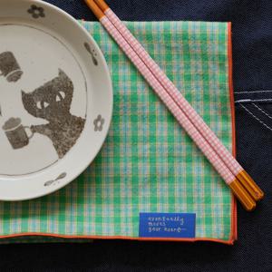 제주당근 코튼 키친크로스