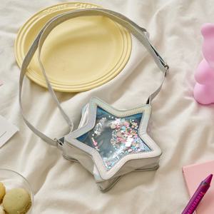 프린세스 트윙클 스타 크로스백 실버