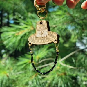 전통 감성 조선 갓 키링 원목 갓키링 굿즈 외국인선물