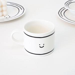 스마일 머그컵 머그잔 2P세트 (240ml)