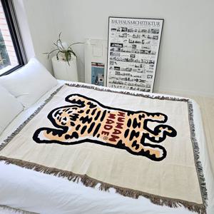 타이거 스피릭 블랭킷  감성 캠핑 담요/소파커버