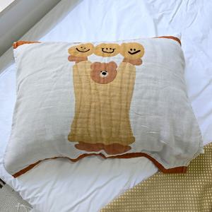 깊은잠 허그 베어 베개수건 베개덮개