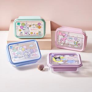 락앤락 산리오캐릭터즈 세칸 나눔 클리어 도시락