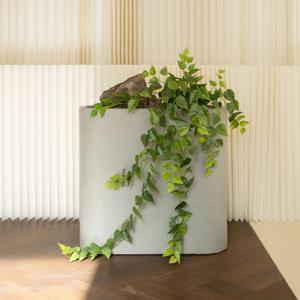 리얼퀄리티 조화 행잉플랜트 스킨잎바인 갈란드