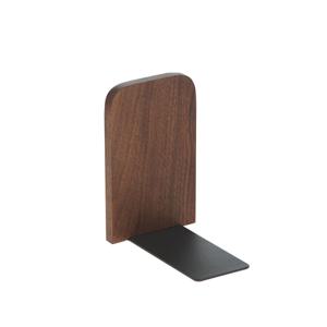 원목 책고정 책거치대 책받침대 북엔드 책꽂이 (호두/사각소형)