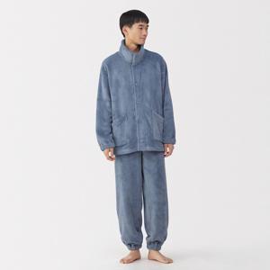 남성 정전기 발생이 적은 화이버 스탠드 칼라 파자마 (커플잠옷) FB0ZBA5A