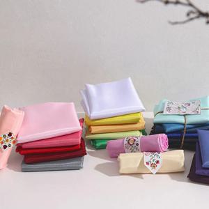 한복 산탄 무지 원단 8종 겉감 안감 저고리 치마 보자기 소품 등 천