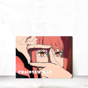 체인소맨레제 극장판 포스터 일본 애니메이션 인테리어그림액자 26x21cm