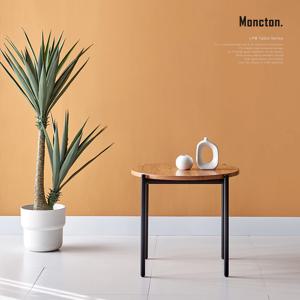 몽튼 600 원형 거실 미드사이즈 커피 티 소파테이블 2colors