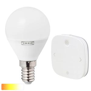 트로드프리 스마트전구 E14 470LM 3색 +리모컨 세트