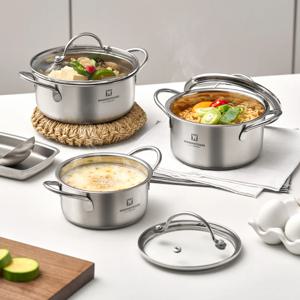 [브랜드위크] 1인 가구 추천 미니 냄비 밀키트 냄비 스텐 미니 팟