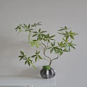 파키라 조화 식물 화분 거실 인테리어 촬영 소품