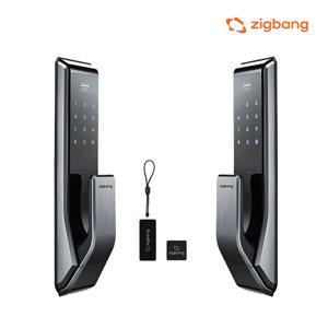 푸시풀도어락 디자털도어락 SHS-P710 카드키형 주키 (자가설치)