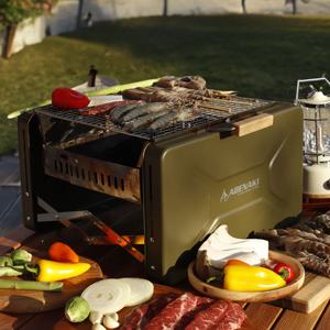 아베나키 러블리 불멍 화로대 가방형 접이식 3가지색상