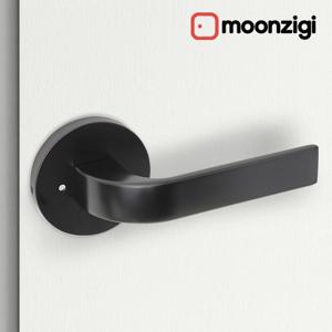 K-1 방문손잡이 도스 블랙 문고리 문지기닷컴