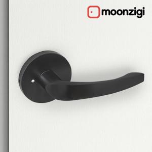 K-1 방문손잡이 보스101 블랙 문고리 문지기닷컴