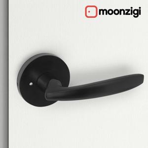 K-1 방문손잡이 WD-1000 블랙 문고리 문지기닷컴