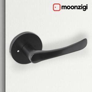 K-1 방문손잡이 WD-3000 블랙 문고리 문지기닷컴