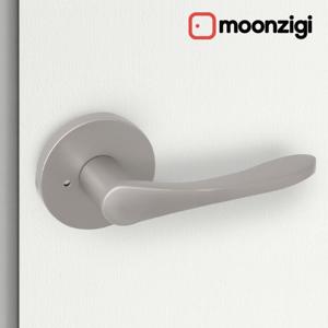 K-1 방문손잡이 보스202 그레이 문고리 문지기닷컴