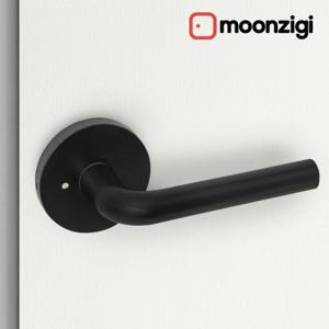 K-1 방문손잡이 WD-5000 블랙 문고리 문지기닷컴