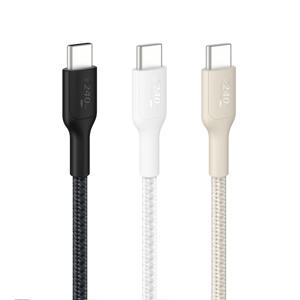 240W USB-C to C 브레이디드 고속 충전 케이블 CAB025fq 1M 2M