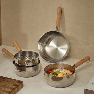 IH 스텐 타케루 해머톤 나베 편수냄비 시리즈 물코 눈금