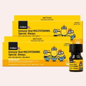 이뮨샷 멀티비타민.스페셜.올웨이즈 6병 x 2박스/ 미니언즈 액상멀티비타민