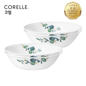 코렐 유칼립투스 면기(대) 4P 세트
