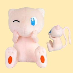 포켓몬 뮤 윙크 인형 애착 수면 굿즈 선물 캐릭터 봉제 인형 25cm