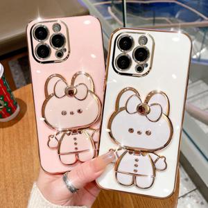 아이폰 17 16 15 14 13 12 프로맥스 프로 플러스 에어 미니 토끼 거치대 거울