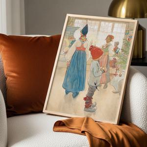 크리스마스 캔버스 포스터 104종/59.칼라르손_크리스마스 이브