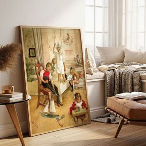 크리스마스 캔버스 포스터 104종/61.칼 라르손_크리스마스 아침