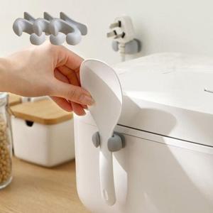 코니 실리콘 주걱홀더 코드 걸이 4pcs세트