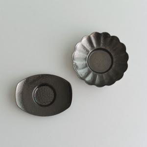 고요 찻잔받침 꽃형 티코스터 엔틱 금속 잔받침 다도 차생활 차명상